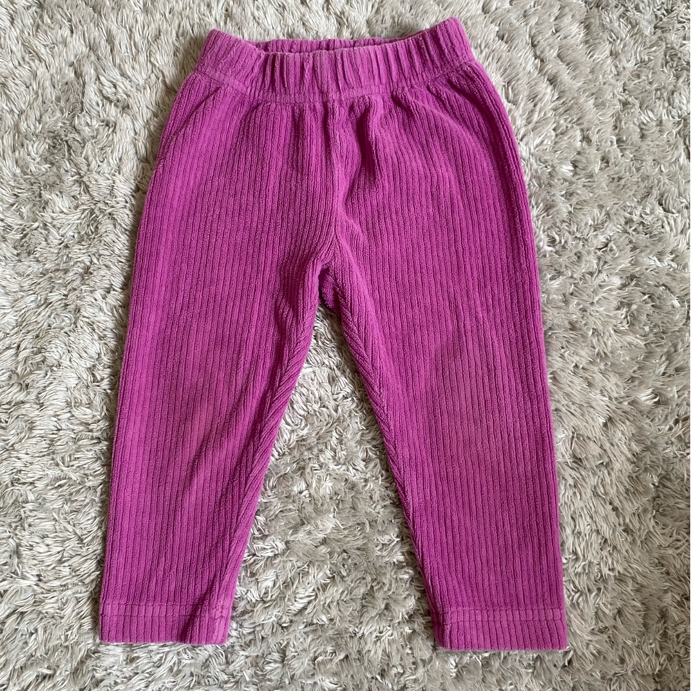 Hanna Andersson ribbed pants, 18-24 mo